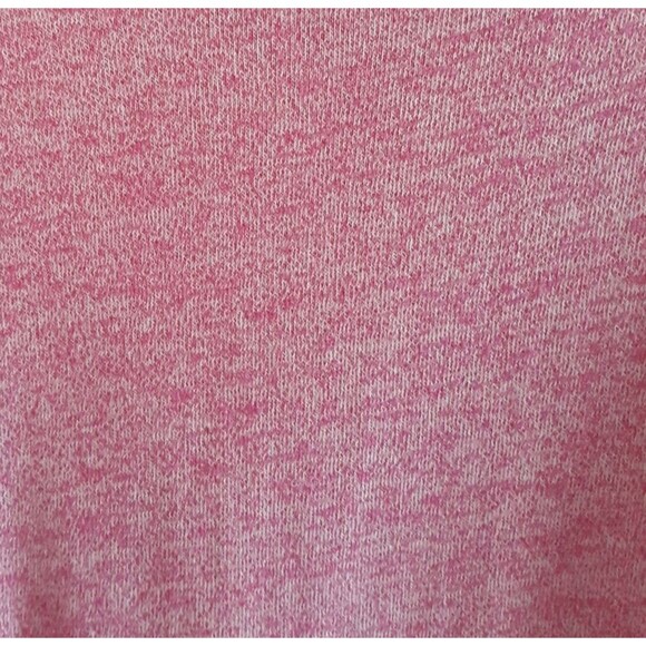 Gap Sweater Women XS  Pink Rounded Hem  Soft Long Sleeve Boat Neck Side Slits - Picture 5 of 12